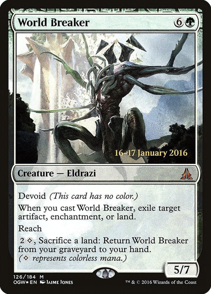 World Breaker [Oath of the Gatewatch Prerelease Promos] Magic: The Gathering