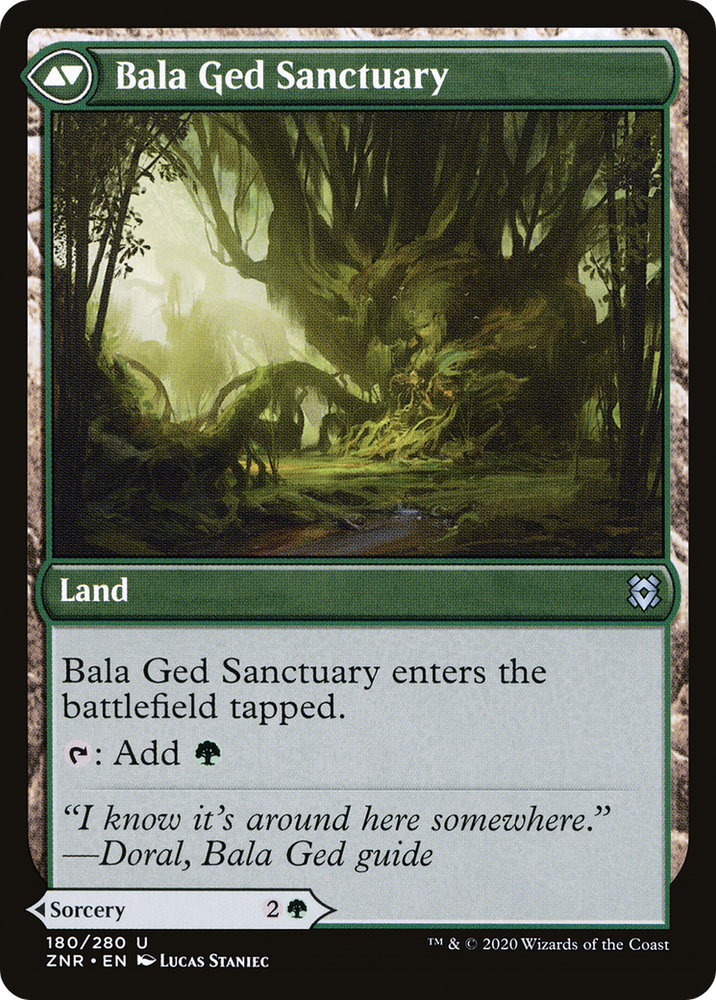 Bala Ged Recovery // Bala Ged Sanctuary [Secret Lair: From Cute to Brute] Magic: The Gathering