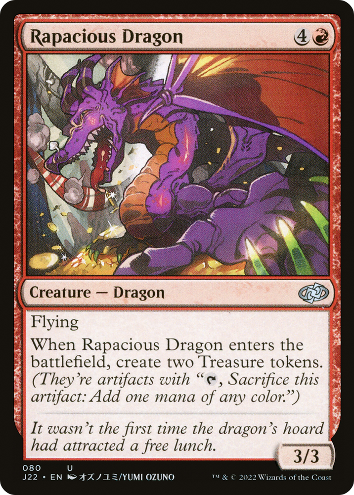Rapacious Dragon [Jumpstart 2022] Magic: The Gathering