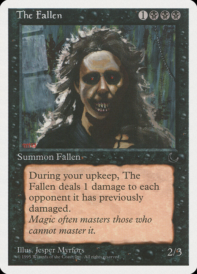 The Fallen [Chronicles] Magic: The Gathering