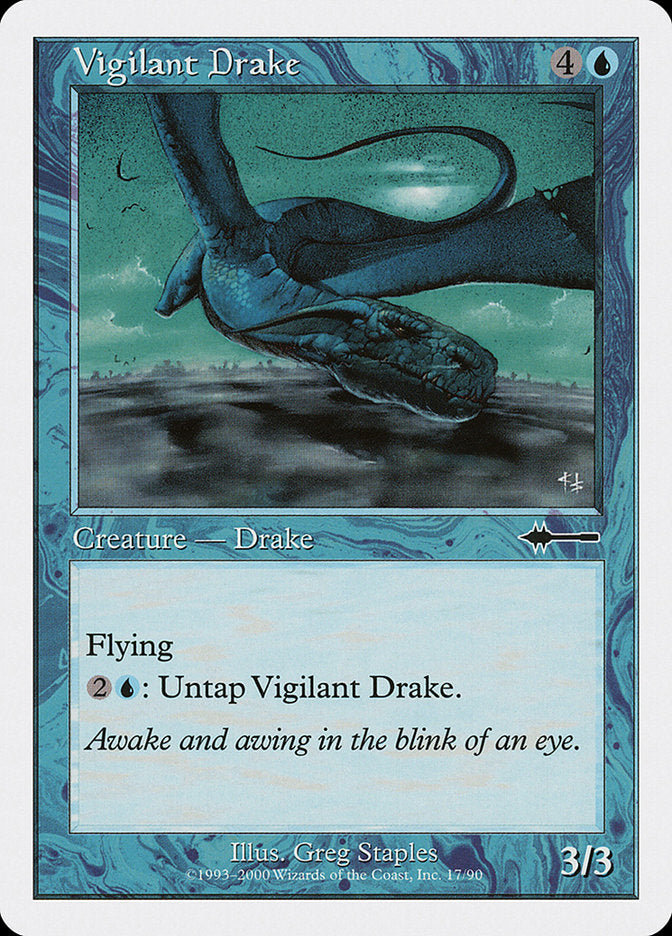 Vigilant Drake [Beatdown] Magic: The Gathering