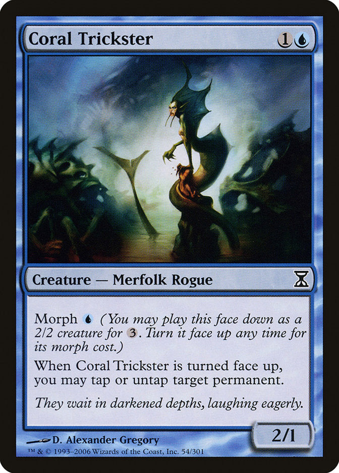 Coral Trickster [Time Spiral] Magic: The Gathering