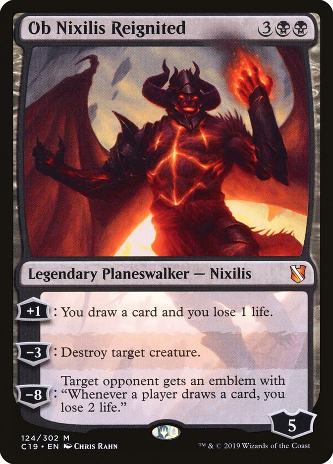 Ob Nixilis Reignited [Commander 2019] Magic: The Gathering