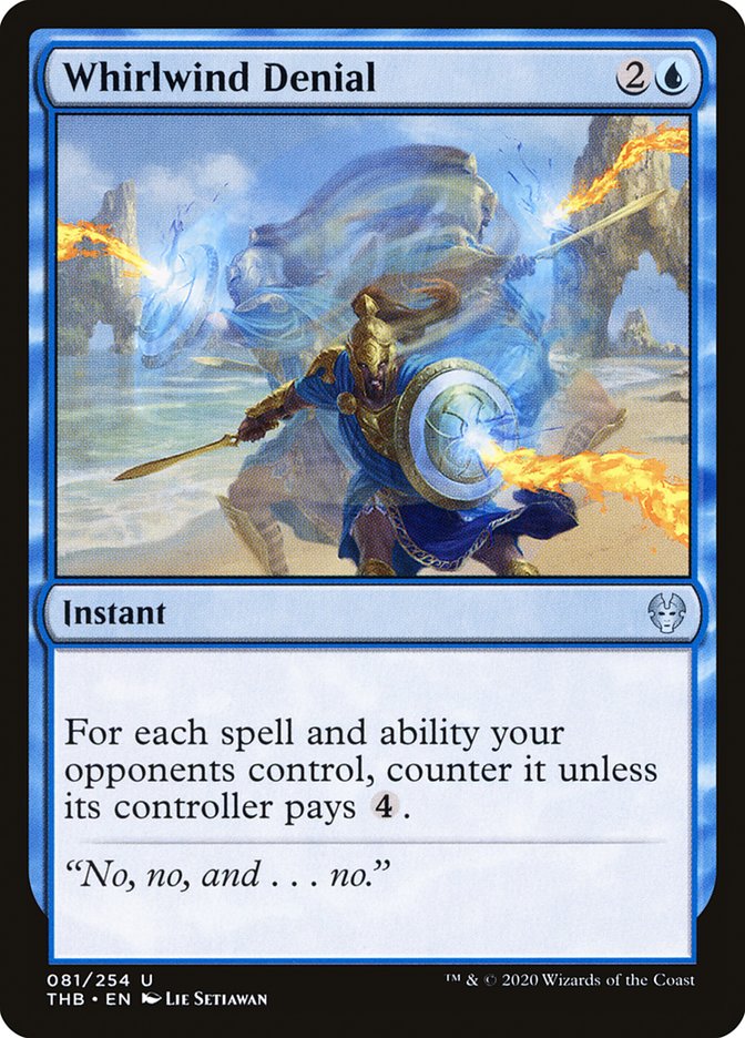 Whirlwind Denial [Theros Beyond Death] Magic: The Gathering