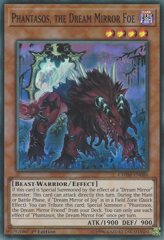 Phantasos, the Dream Mirror Foe [CHIM-EN086] Super Rare - Yugioh Cards For Your TCG Needs!