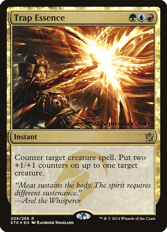 Trap Essence [Khans of Tarkir Prerelease Promos] Magic: The Gathering