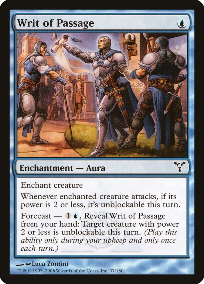 Writ of Passage [Dissension] Magic: The Gathering