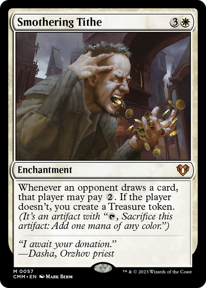 Smothering Tithe [Commander Masters] Magic: The Gathering