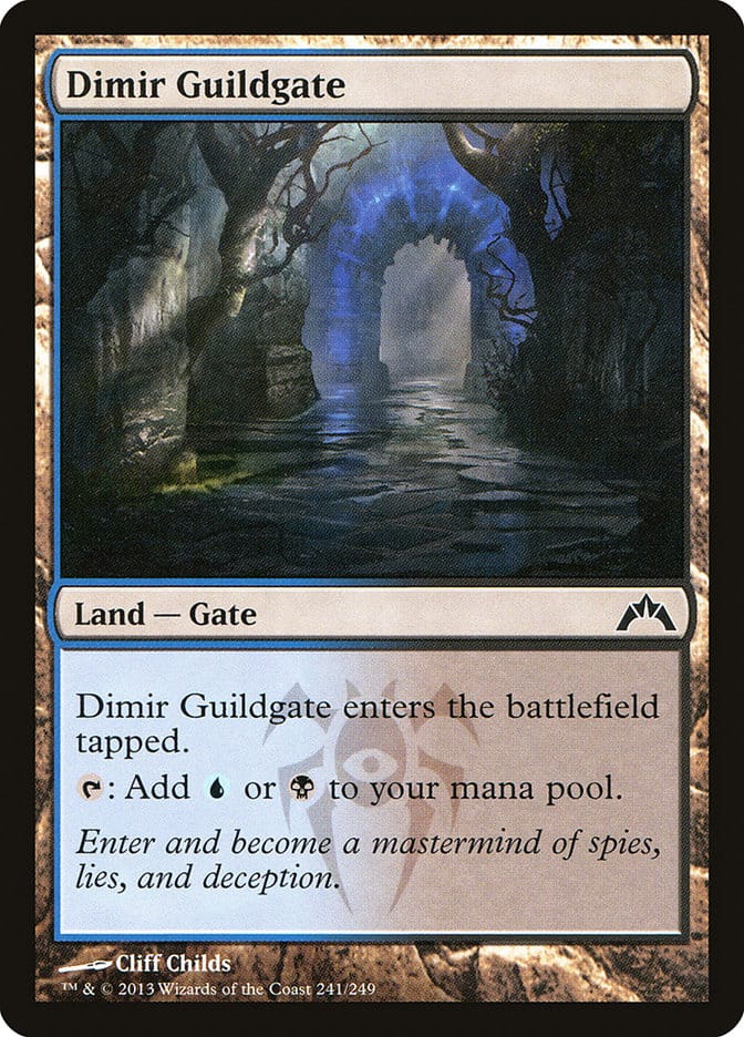 Dimir Guildgate [Gatecrash] Magic: The Gathering