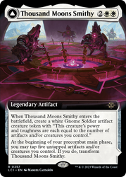Thousand Moons Smithy (Extended Art) // Barracks of the Thousand [The Lost Caverns of Ixalan] Magic: The Gathering