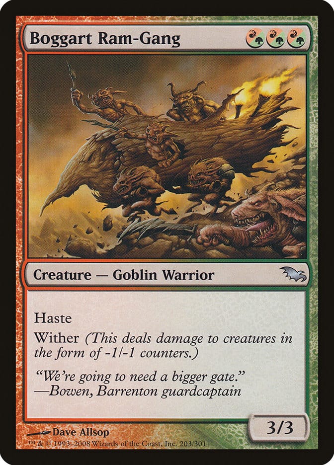 Boggart Ram-Gang [Shadowmoor] Magic: The Gathering
