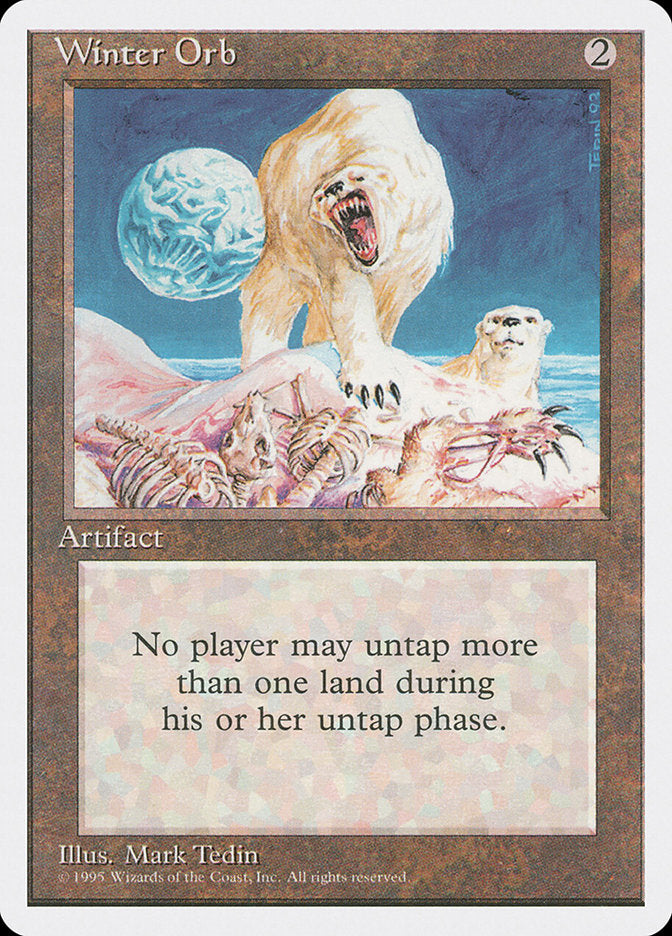 Winter Orb [Fourth Edition] Magic: The Gathering
