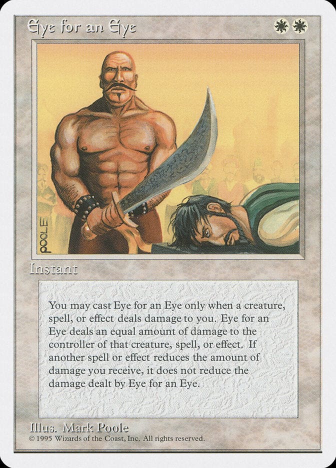Eye for an Eye [Fourth Edition] Magic: The Gathering