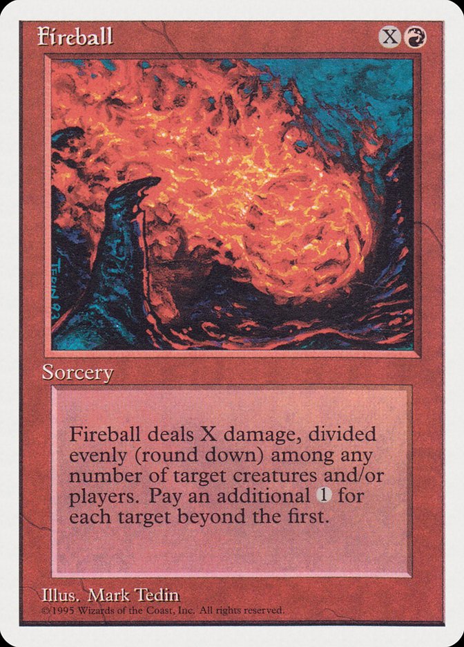 Fireball [Rivals Quick Start Set] Magic: The Gathering