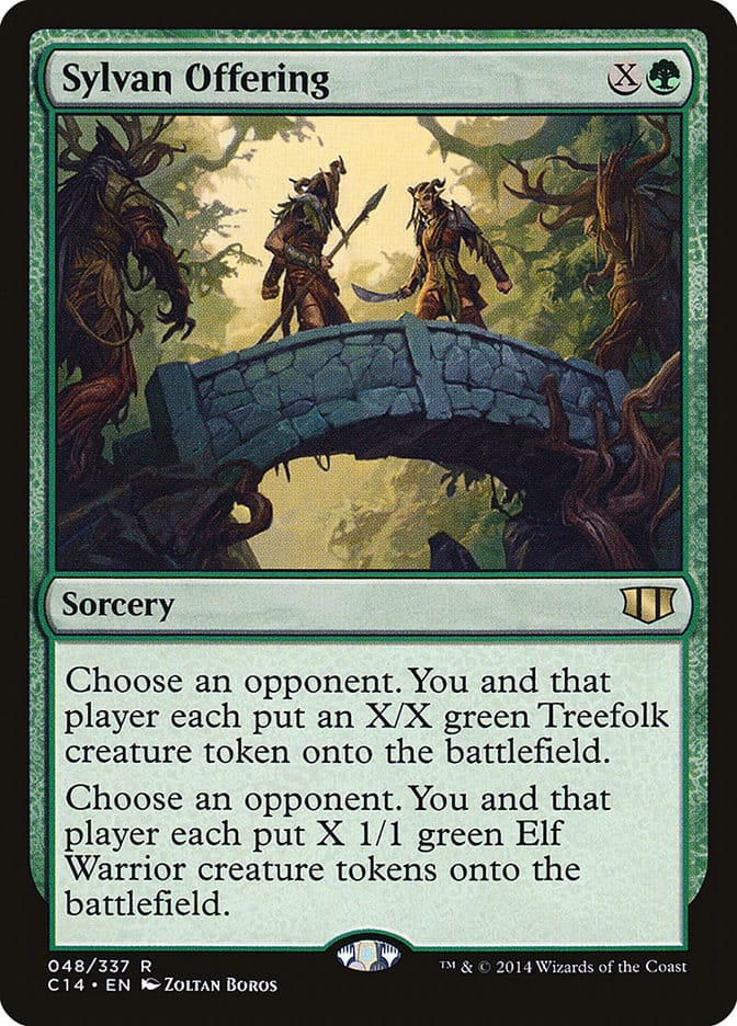 Sylvan Offering [Commander 2014] Magic: The Gathering