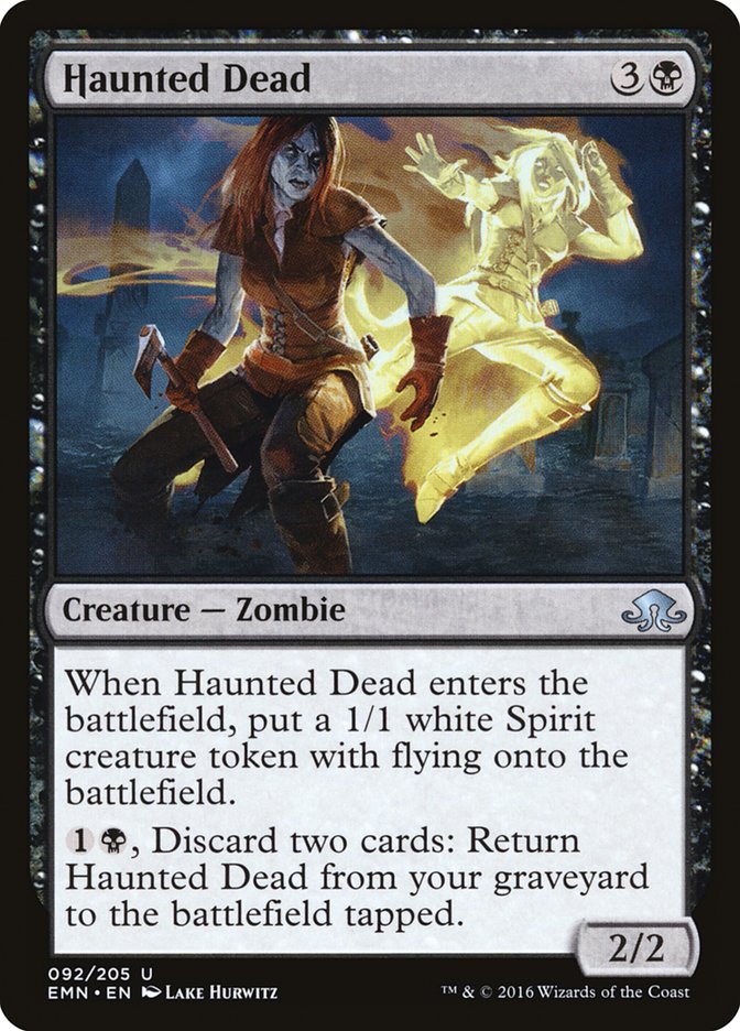 Haunted Dead [Eldritch Moon] Magic: The Gathering