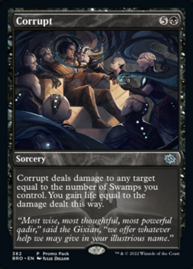 Corrupt (Promo Pack) [The Brothers' War Promos] Magic: The Gathering
