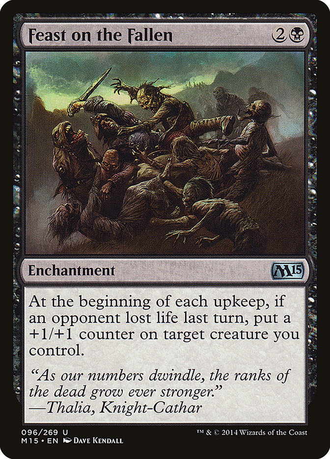 Feast on the Fallen [Magic 2015] Magic: The Gathering