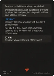 Winchester Draft (Magic Minigame) [Kamigawa: Neon Dynasty Minigame] Magic: The Gathering