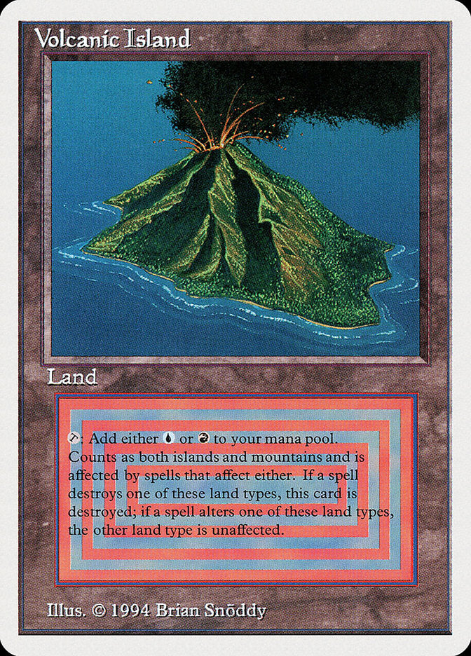 Volcanic Island [Summer Magic / Edgar] Magic: The Gathering