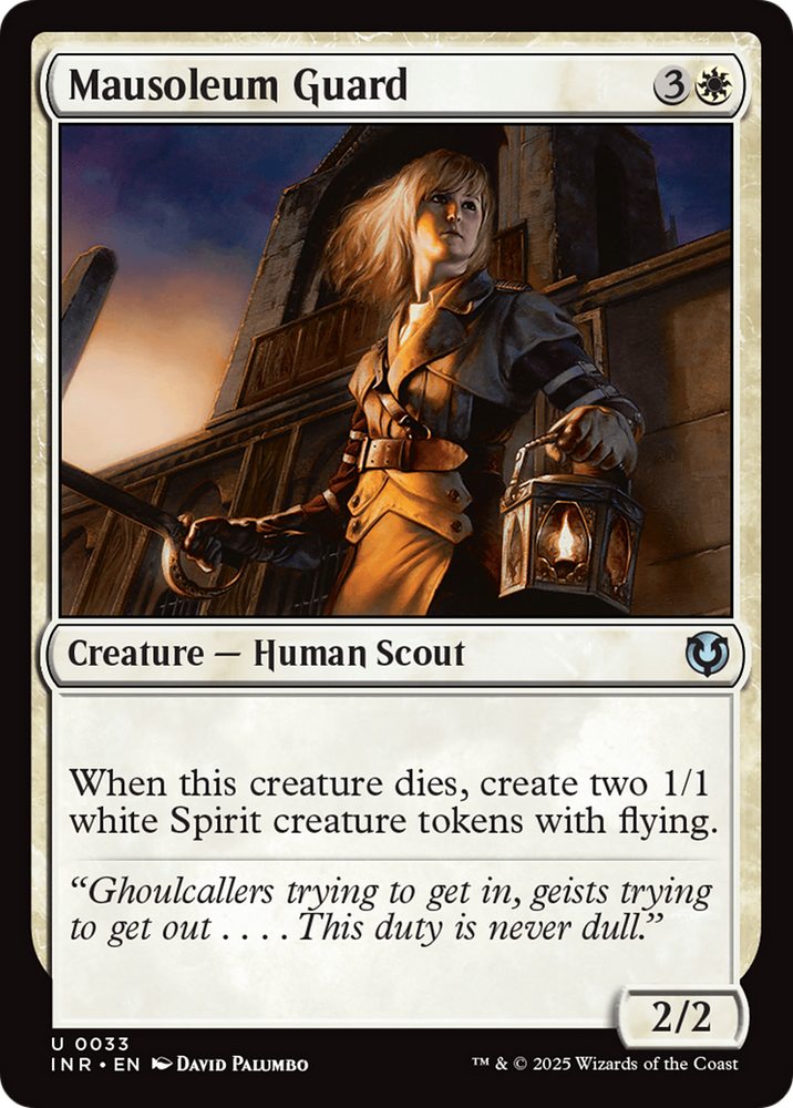 Mausoleum Guard [Innistrad Remastered] Magic: The Gathering