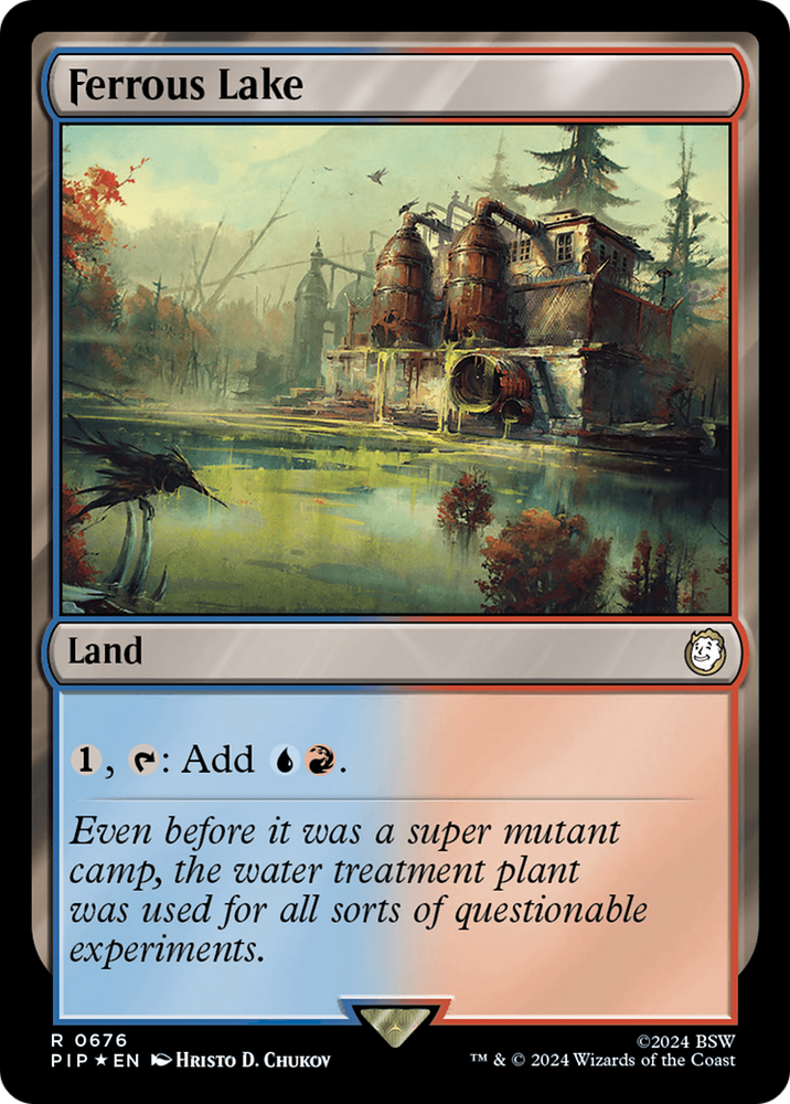 Ferrous Lake (Surge Foil) [Fallout] Magic: The Gathering