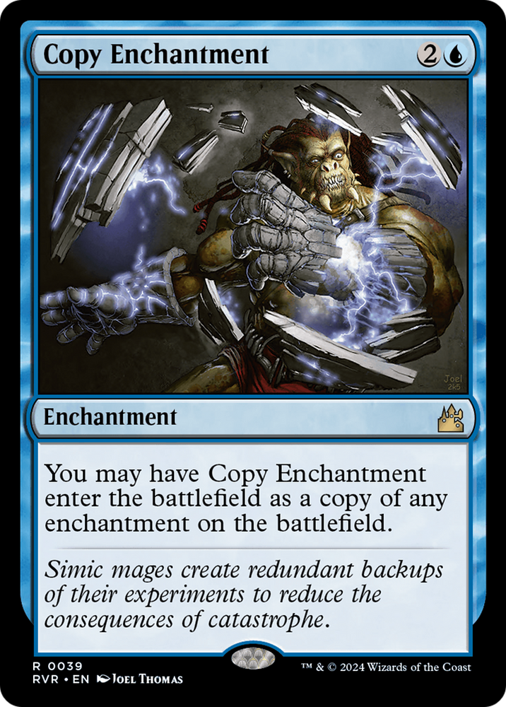 Copy Enchantment [Ravnica Remastered] Magic: The Gathering