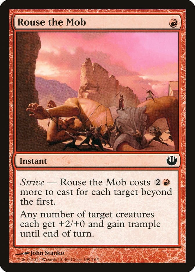 Rouse the Mob [Journey into Nyx] Magic: The Gathering