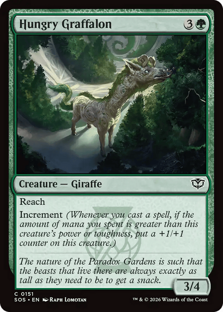 Hungry Graffalon [Secrets of Strixhaven]
