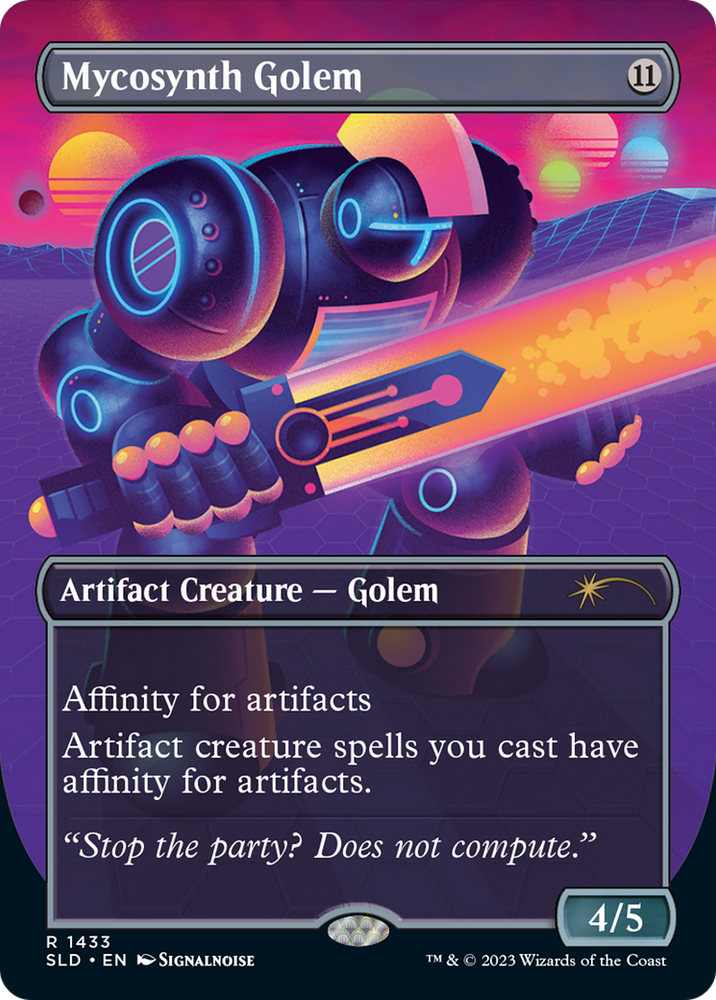 Mycosynth Golem [Secret Lair Drop Series] Magic: The Gathering