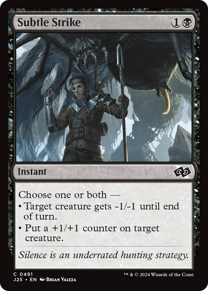 Subtle Strike [Foundations Jumpstart] Magic: The Gathering
