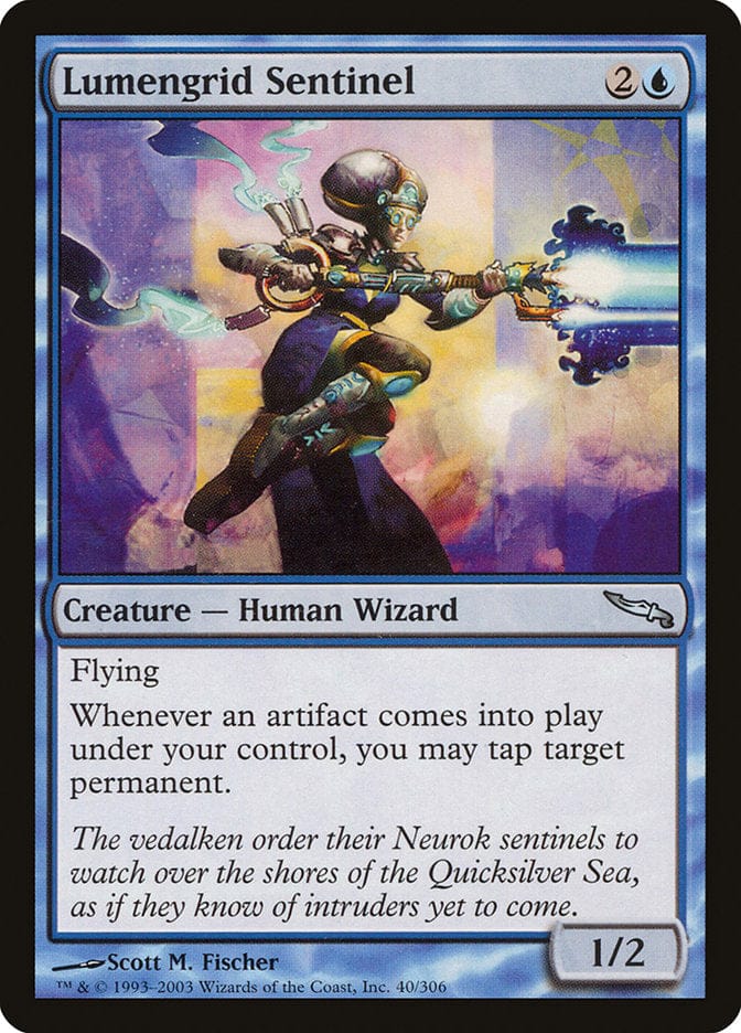 Lumengrid Sentinel [Mirrodin] Magic: The Gathering