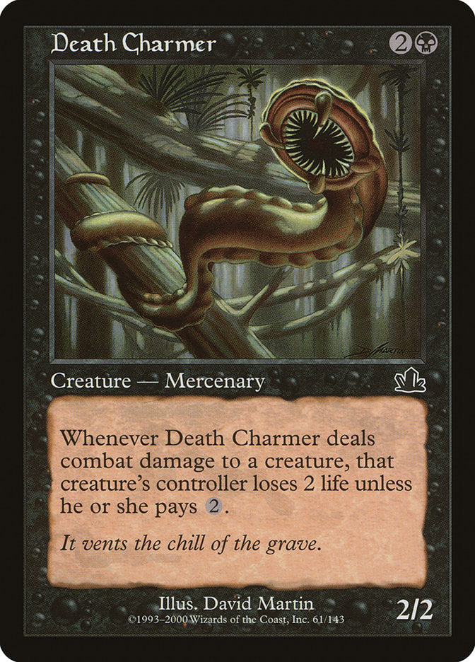 Death Charmer [Prophecy] Magic: The Gathering