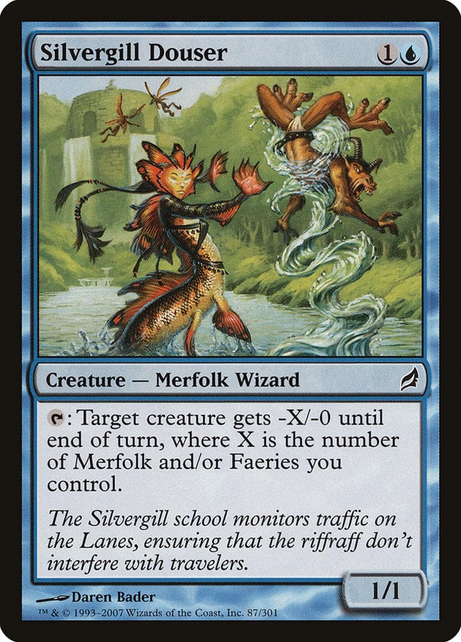 Silvergill Douser [Lorwyn] Magic: The Gathering