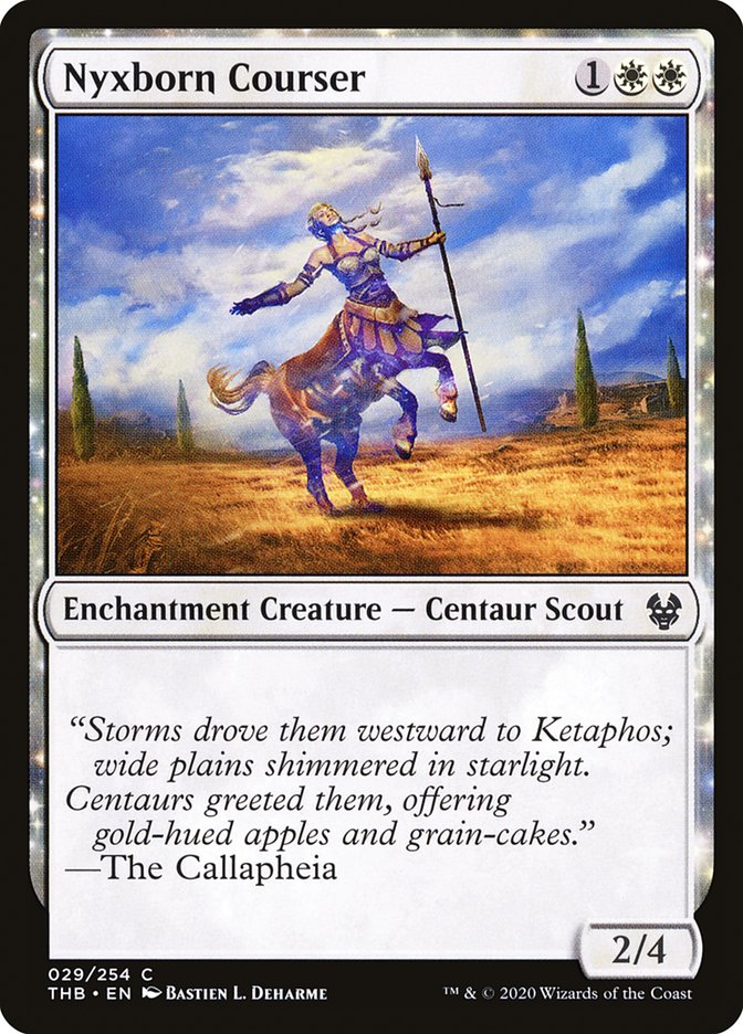 Nyxborn Courser [Theros Beyond Death] Magic: The Gathering