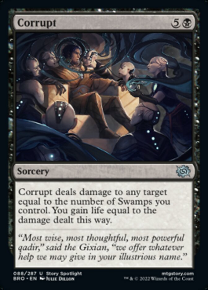 Corrupt [The Brothers' War] Magic: The Gathering