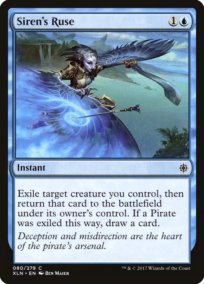 Siren's Ruse [Ixalan] Magic: The Gathering