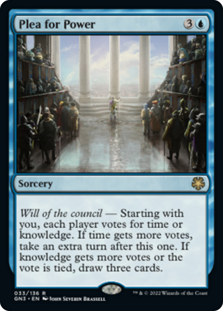 Plea for Power [Game Night: Free-for-All] Magic: The Gathering