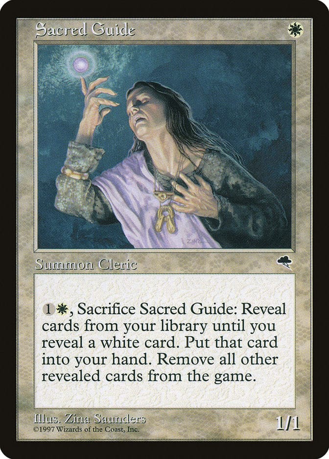 Sacred Guide [Tempest] Magic: The Gathering