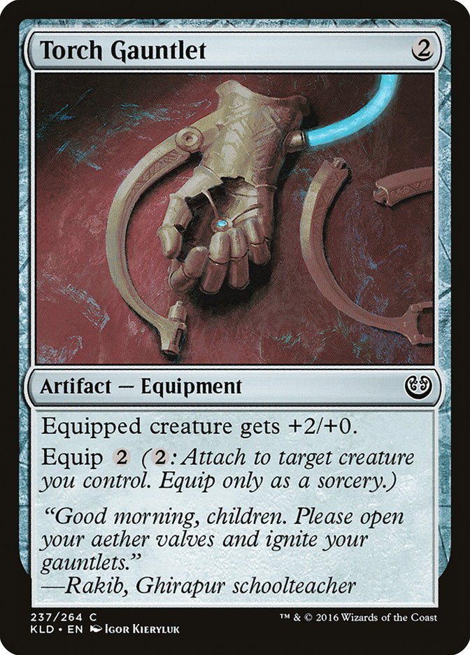 Torch Gauntlet [Kaladesh] Magic: The Gathering