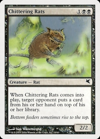 Chittering Rats (19) [Hachette UK] Magic: The Gathering