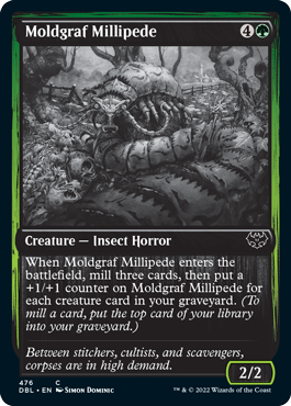 Moldgraf Millipede [Innistrad: Double Feature] Magic: The Gathering