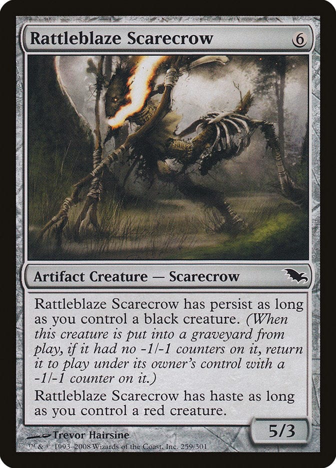 Rattleblaze Scarecrow [Shadowmoor] Magic: The Gathering