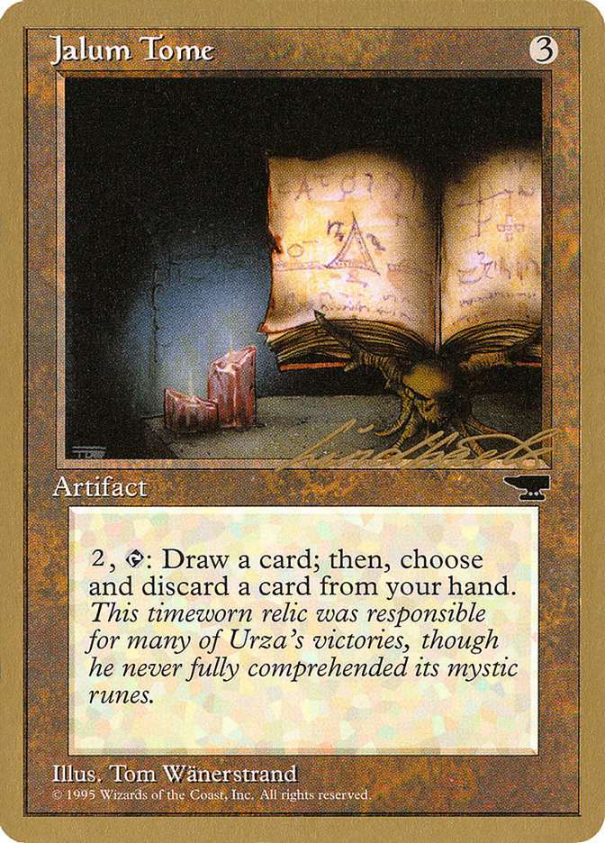 Jalum Tome (Leon Lindback) [Pro Tour Collector Set] Magic: The Gathering