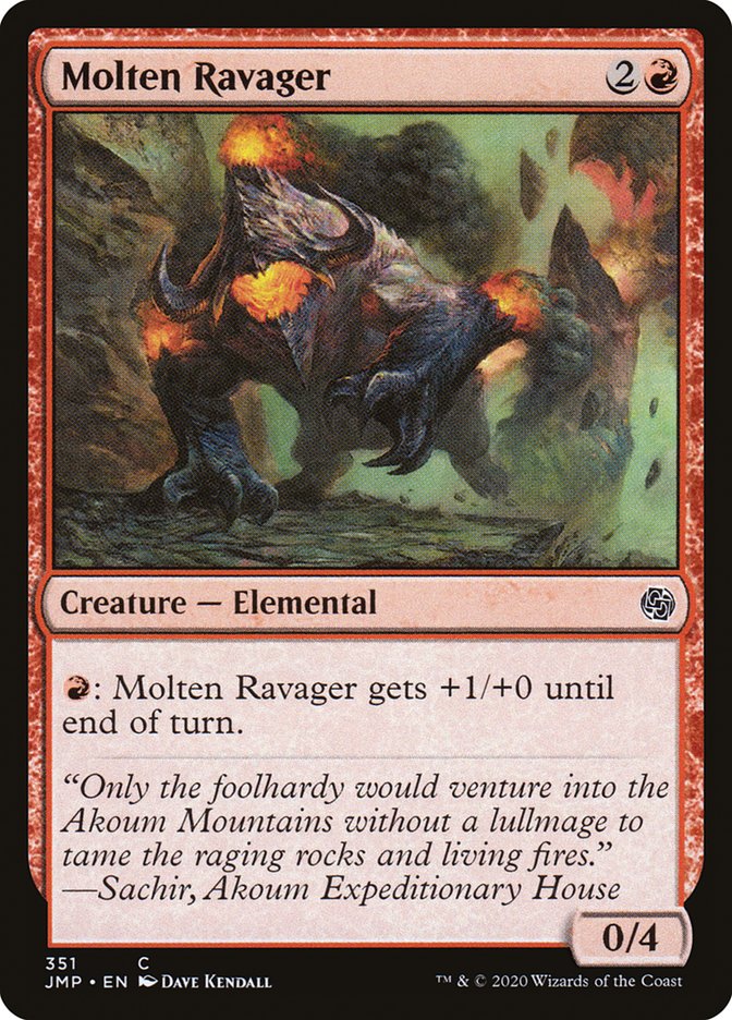 Molten Ravager [Jumpstart] Magic: The Gathering