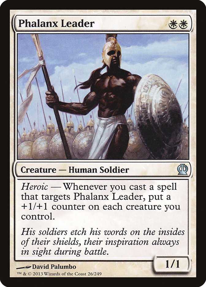 Phalanx Leader [Theros] Magic: The Gathering