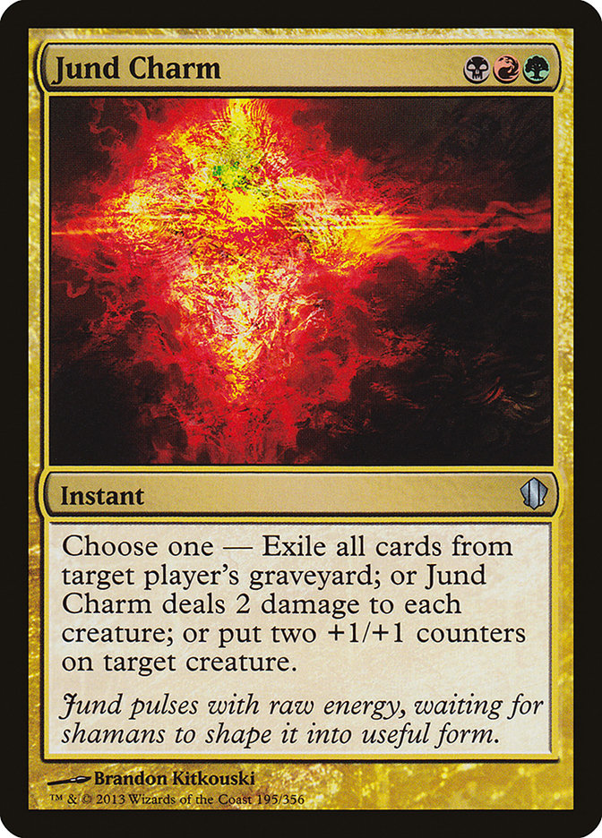 Jund Charm [Commander 2013] Magic: The Gathering