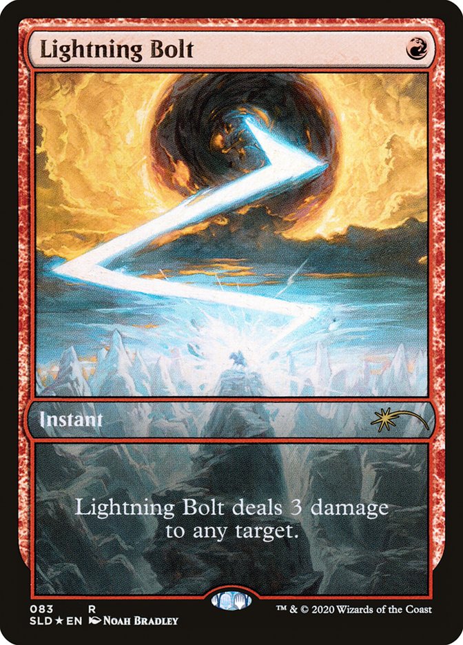 Lightning Bolt (083) [Secret Lair Drop Series] Magic: The Gathering