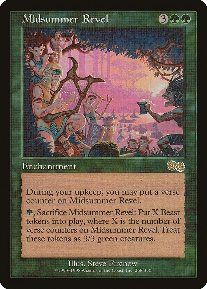 Midsummer Revel [Urza's Saga] Magic: The Gathering