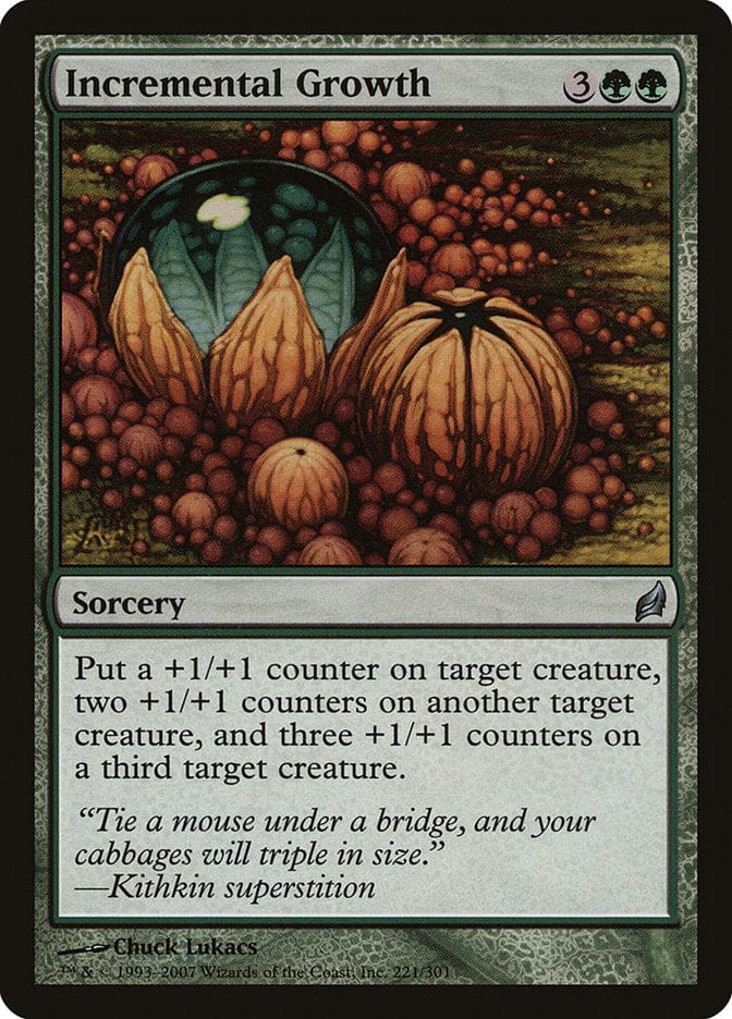 Incremental Growth [Lorwyn] Magic: The Gathering